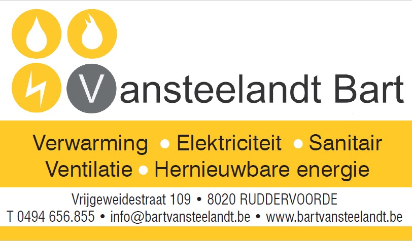 loodgieters Ardooie VANSTEELANDT Bart